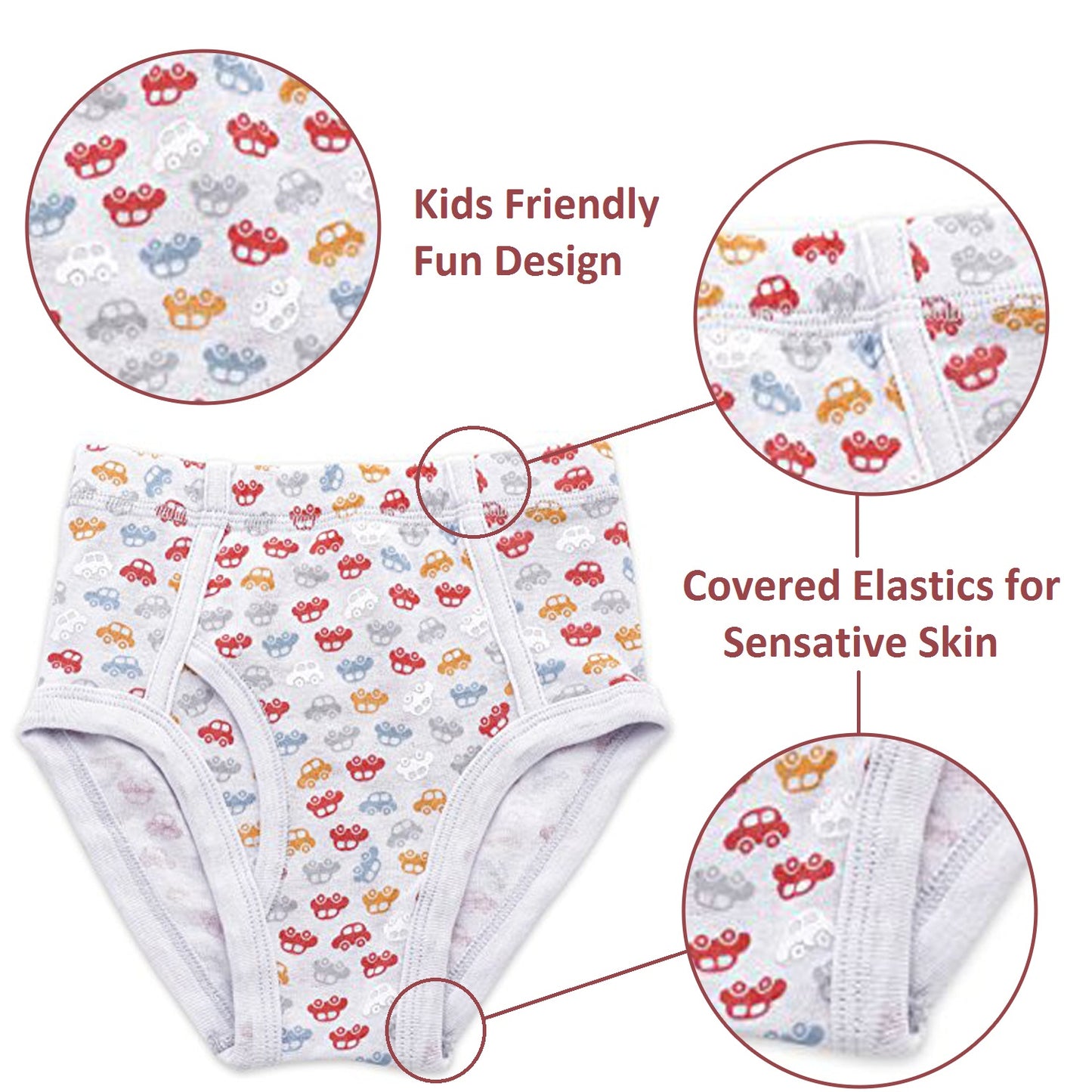 Boy's Briefs- 2 Pack