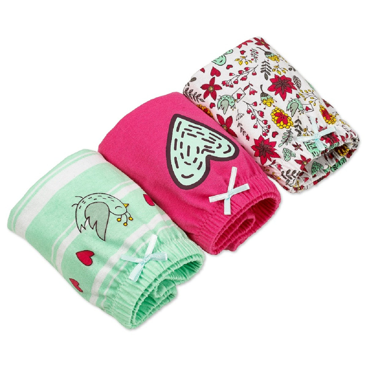 Girl's Panty Mix Pack-Pack of 3