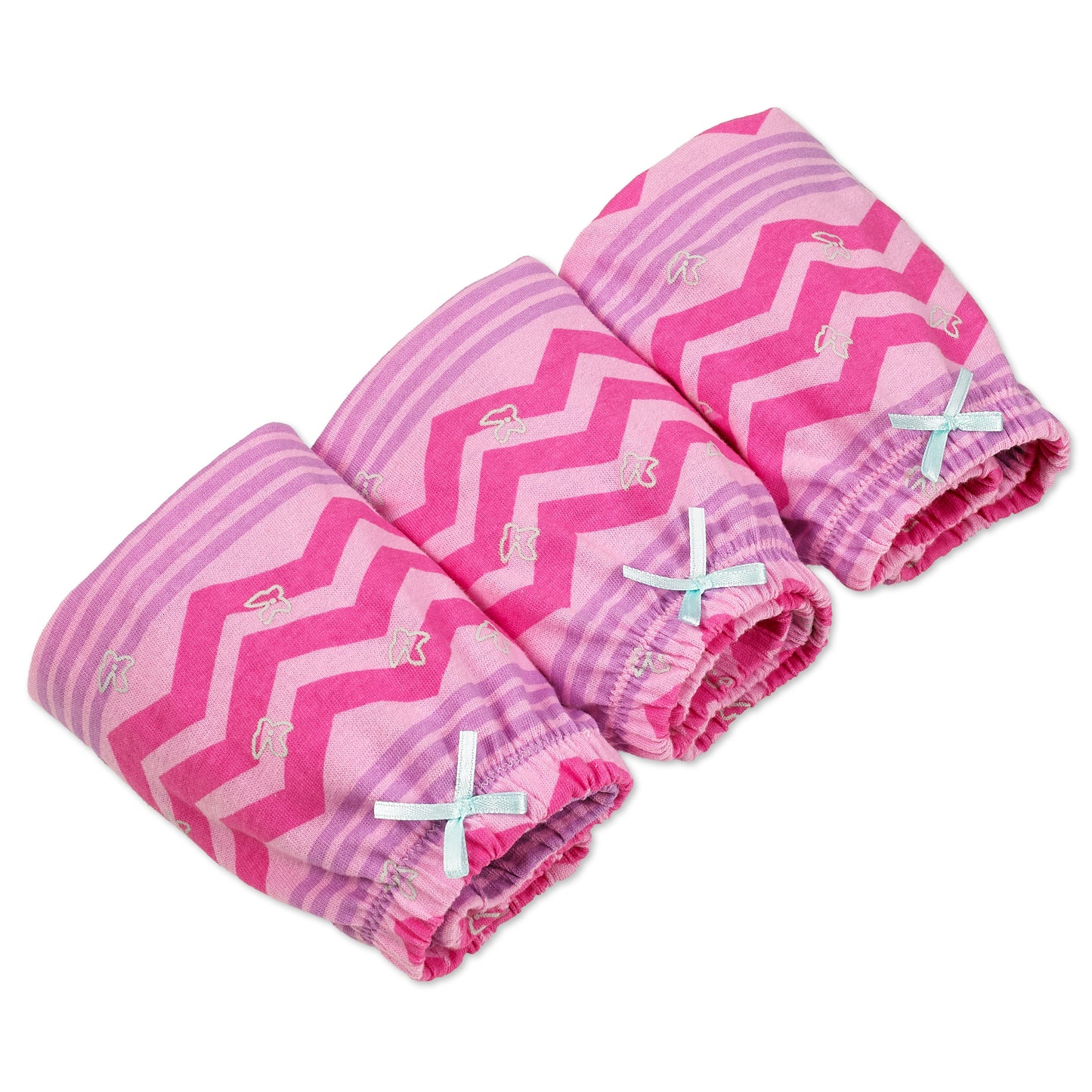 Girl's Printed Panty-Cotton-pack of 3