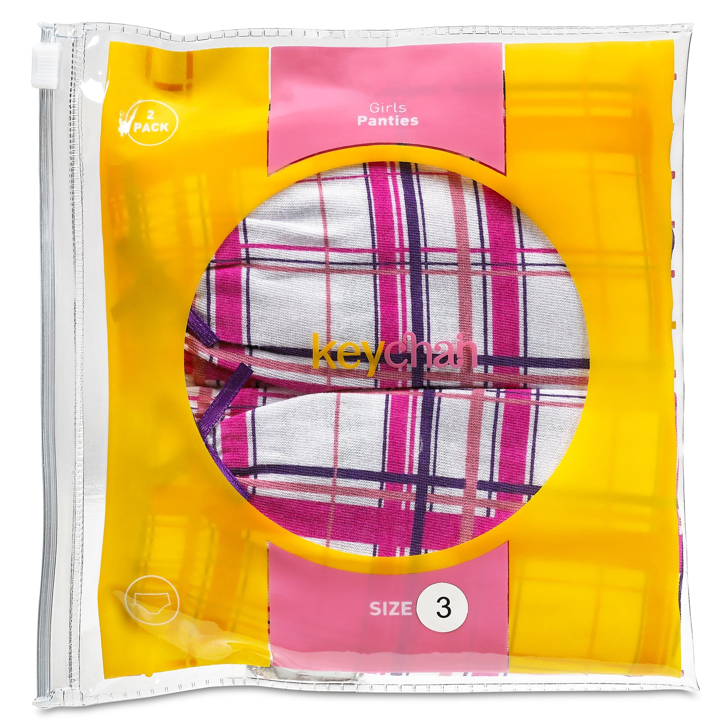 Girl's Panty - 2 Pack