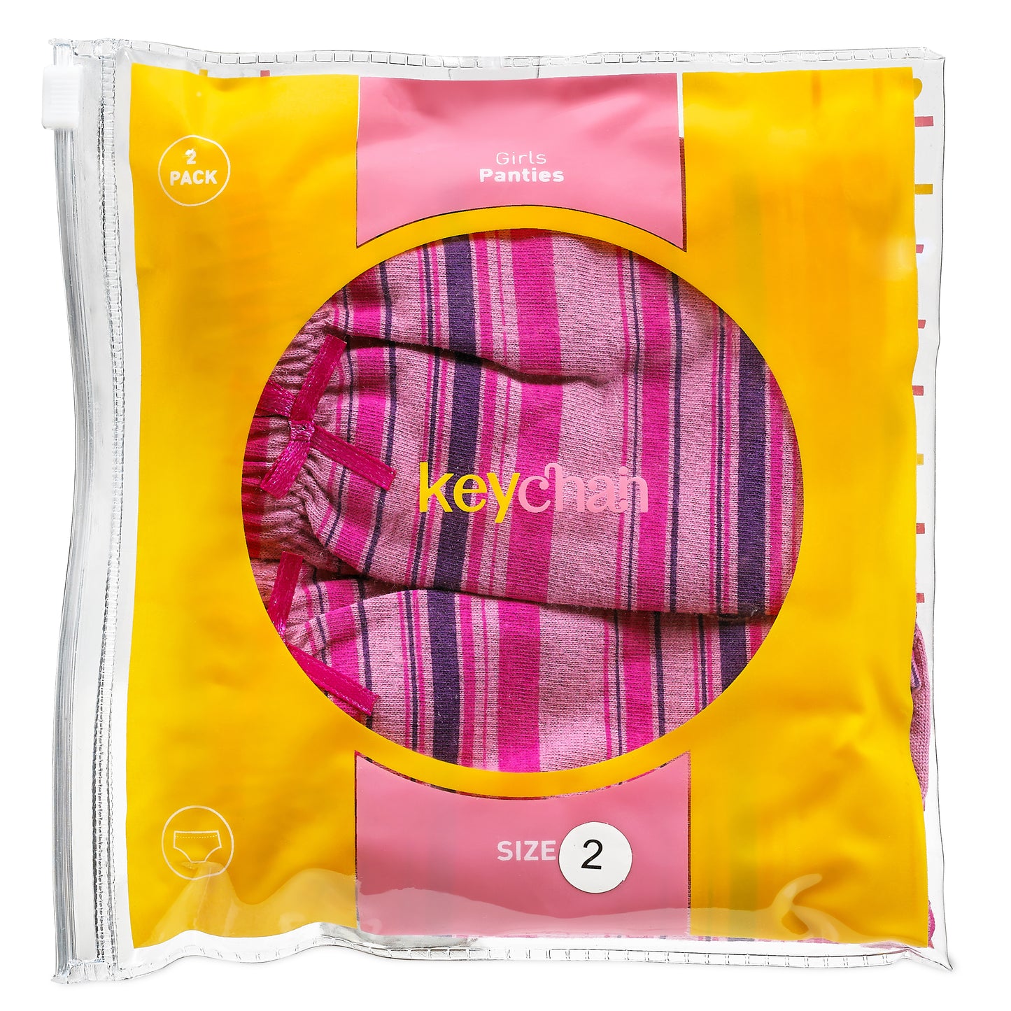 Girl's Panty - 2 Pack