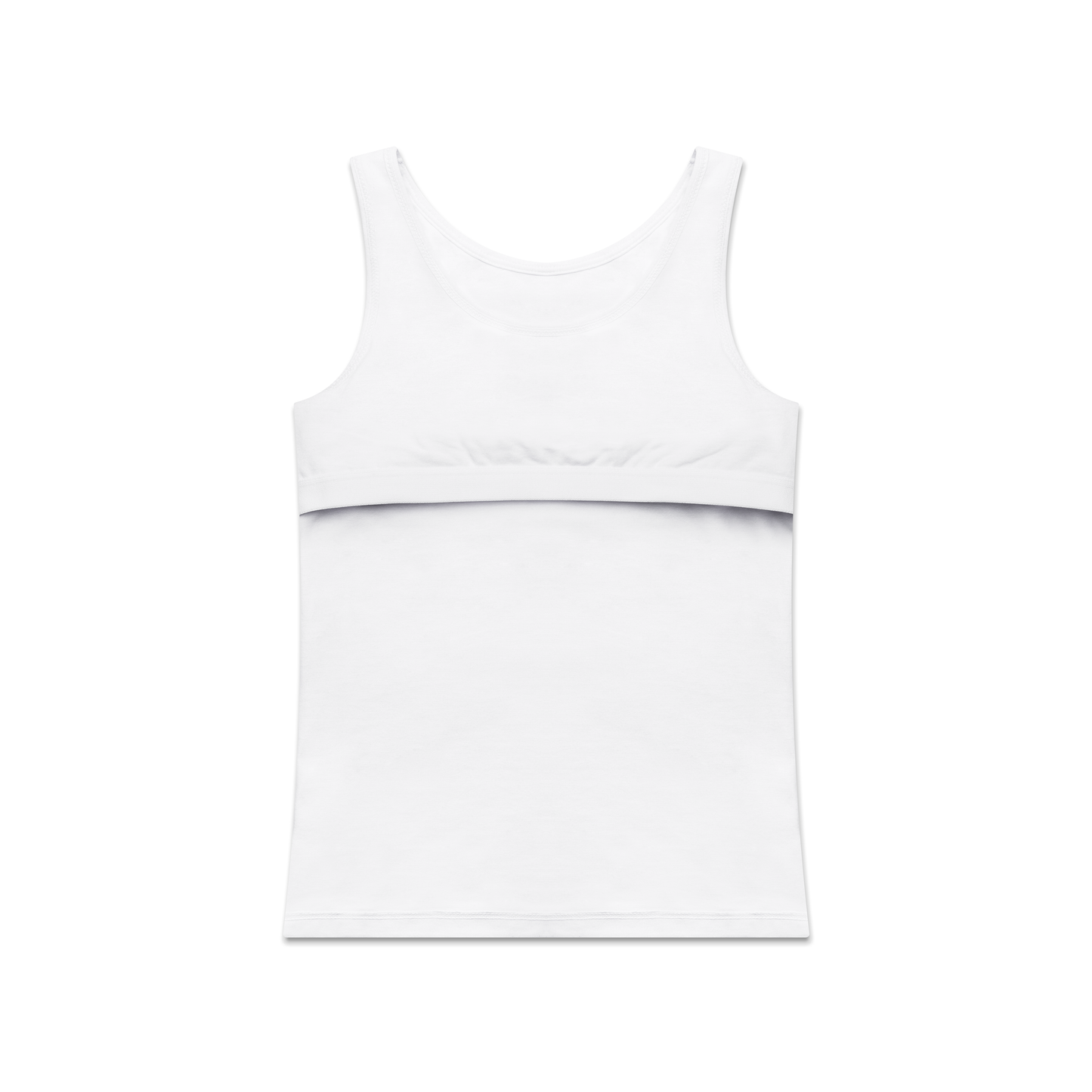 Teens Undershirt with Shelf Bra 2-Pack