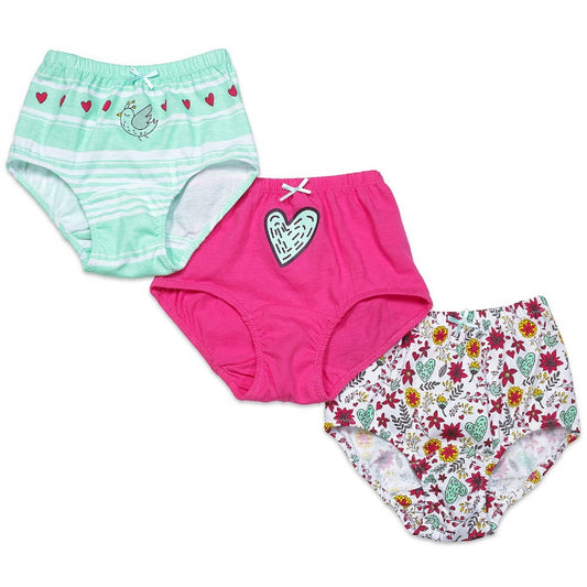 Girl's Panty Mix Pack-Pack of 3