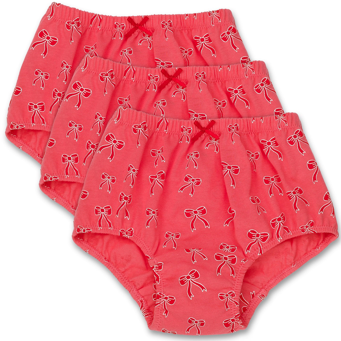 Girl's Printed Panty-Cotton-pack of 3