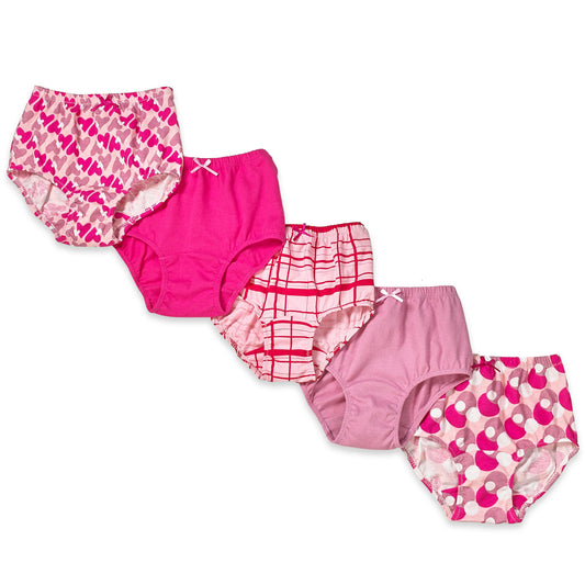 Girl"s Value Pack Panties-Pack Of 5